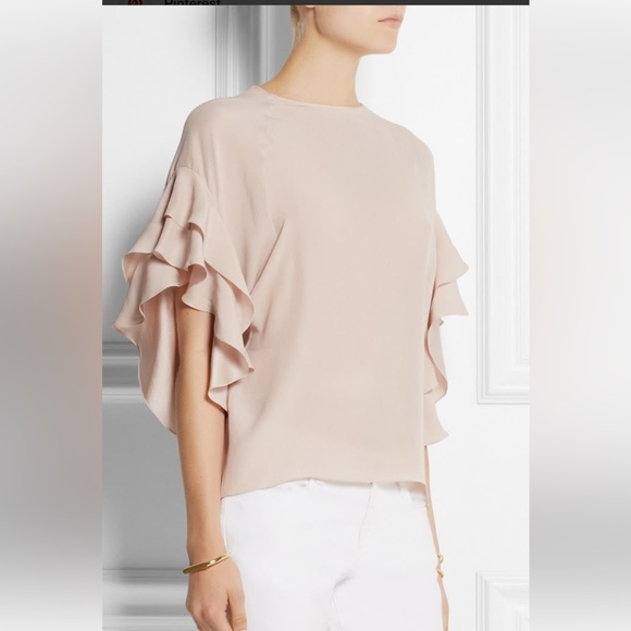 Chloe Tops - Chloe cream Women's Blouse